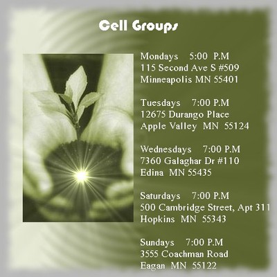 Cell Groups